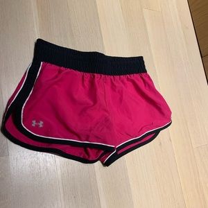 Underarmour pink shorts